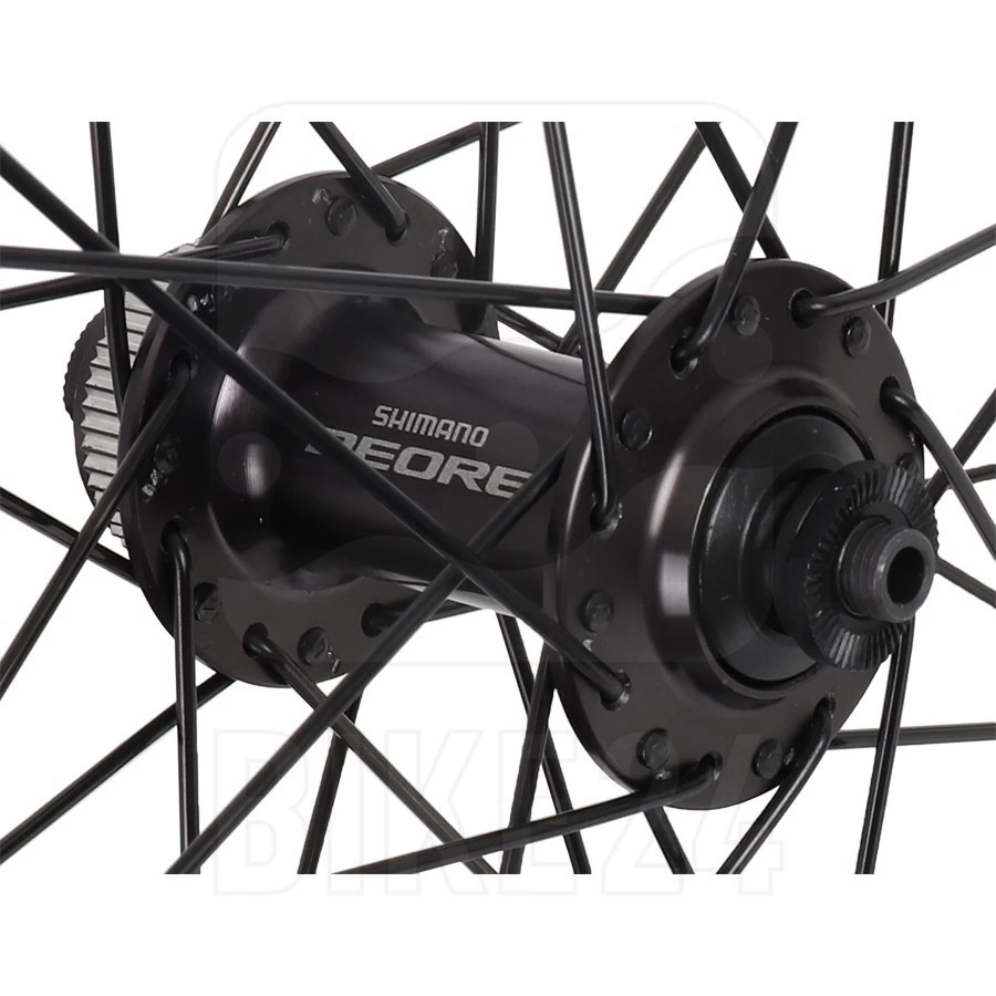Shimano | Mavic - Deore M6000 | XM 119 - 26 Inch Wheelset - Centerlock - QR - Black 5 Shimano | Mavic - Deore M6000 | XM 119 - 26 Inch Wheelset - Centerlock - QR - Black - Image 3