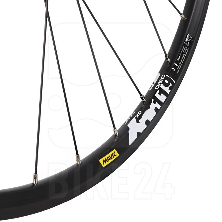 Shimano | Mavic - Deore M6000 | XM 119 - 26 Inch Wheelset - Centerlock - QR - Black 8 Shimano | Mavic - Deore M6000 | XM 119 - 26 Inch Wheelset - Centerlock - QR - Black - Image 6