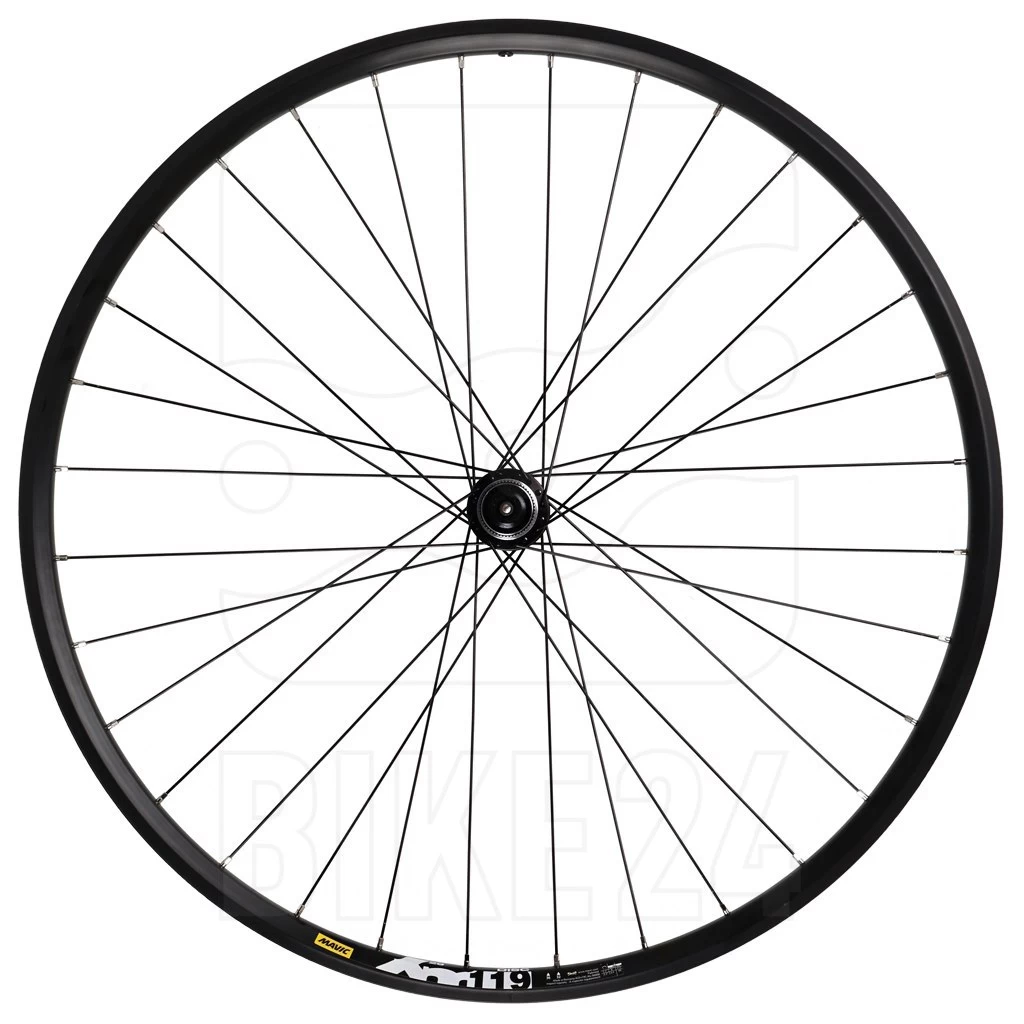 Shimano | Mavic - Deore M6000 | XM 119 - 26 Inch Wheelset - Centerlock - QR - Black 4 Shimano | Mavic - Deore M6000 | XM 119 - 26 Inch Wheelset - Centerlock - QR - Black - Image 2