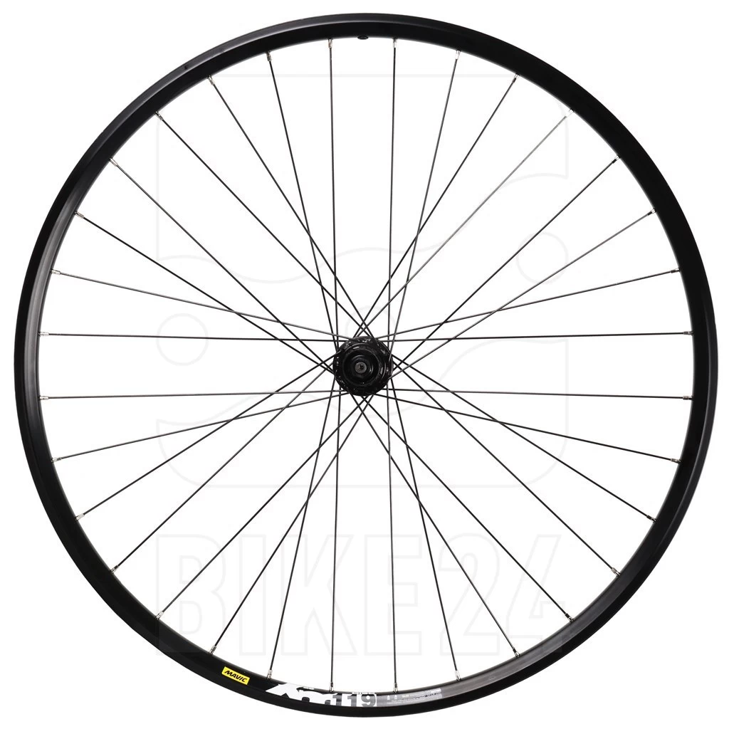 Shimano | Mavic - Deore M6000 | XM 119 - 26 Inch Wheelset - Centerlock - QR - Black 6 Shimano | Mavic - Deore M6000 | XM 119 - 26 Inch Wheelset - Centerlock - QR - Black - Image 4