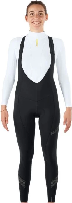 Mavic Essential Thermo - Women's Bib Tights With Pad Trousers Long | Bike-Discount -Mavic Mavic Essential Thermo Damen Tragerhose mit Polster C1629120 3 1280x1280