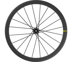 Mavic Cosmic Ultimate T Disc Carbon Wheelset - Tubular - Centerlock - FW: 12x100/QR | RW: 12x142mm/QR - Black -Mavic f90211 1 1001915