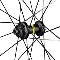 Mavic Ksyrium SL Disc UST Wheelset - Centerlock - FW: 12x100mm/QR | RW; 12x142mm/QR - Shimano HG -Mavic f90231hub 909872 1