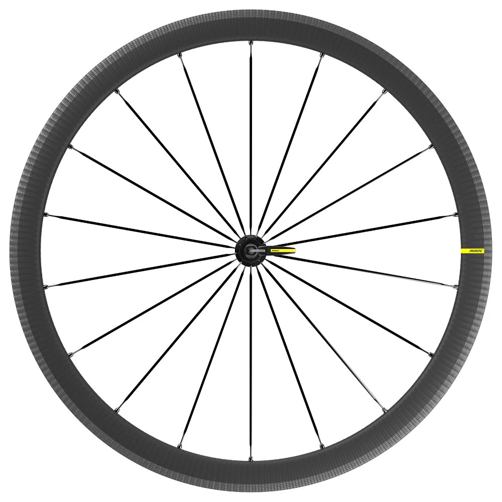 Mavic Cosmic SLR 40 UST Wheelset | Carbon | QR / QR 130 - Shimano HG - 2nd Choice 4 Mavic Cosmic SLR 40 UST Wheelset | Carbon | QR / QR 130 - Shimano HG - 2nd Choice - Image 2