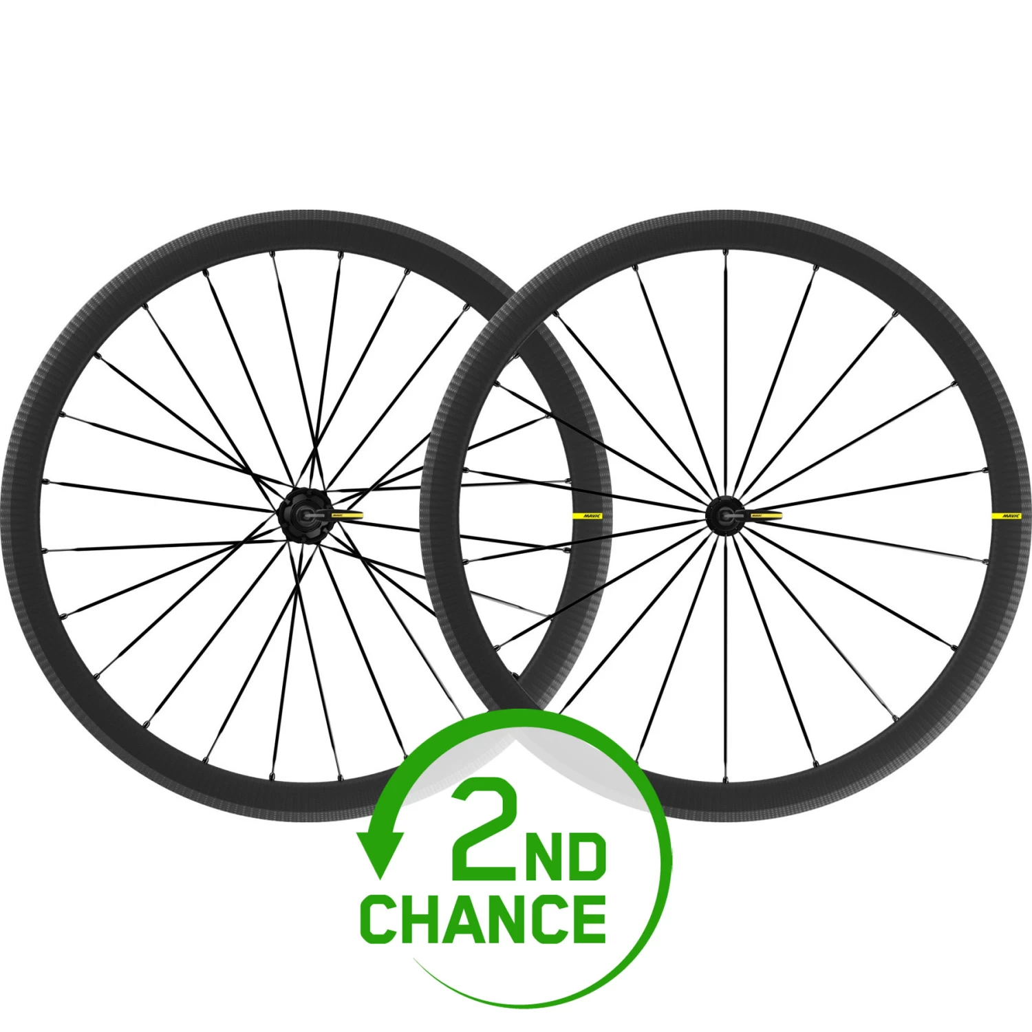 Mavic Cosmic SLR 40 UST Wheelset | Carbon | QR / QR 130 - Shimano HG - 2nd Choice 3 Mavic Cosmic SLR 40 UST Wheelset | Carbon | QR / QR 130 - Shimano HG - 2nd Choice