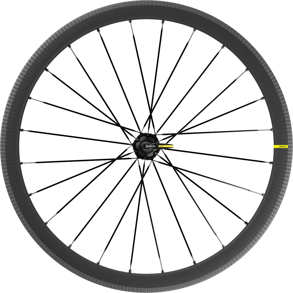 Mavic Cosmic SLR 40 UST Wheelset | Carbon | QR / QR 130 - Shimano HG - 2nd Choice 6 Mavic Cosmic SLR 40 UST Wheelset | Carbon | QR / QR 130 - Shimano HG - 2nd Choice - Image 4