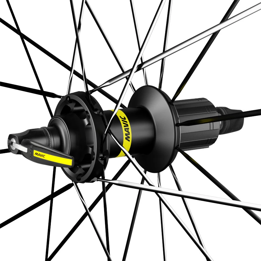 Mavic Cosmic SLR 40 UST Wheelset | Carbon | QR / QR 130 - Shimano HG - 2nd Choice 7 Mavic Cosmic SLR 40 UST Wheelset | Carbon | QR / QR 130 - Shimano HG - 2nd Choice - Image 5