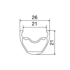 Mavic Crossride FTS-X 26 Wheelset - 26" | Aluminum | Clincher | 6-Bolt | 15x100mm/QR 135 - HG - Black 13 Mavic Crossride FTS-X 26 Wheelset - 26" | Aluminum | Clincher | 6-Bolt | 15x100mm/QR 135 - HG - Black -Mavic mavic crossride fts x 26 d 1247969
