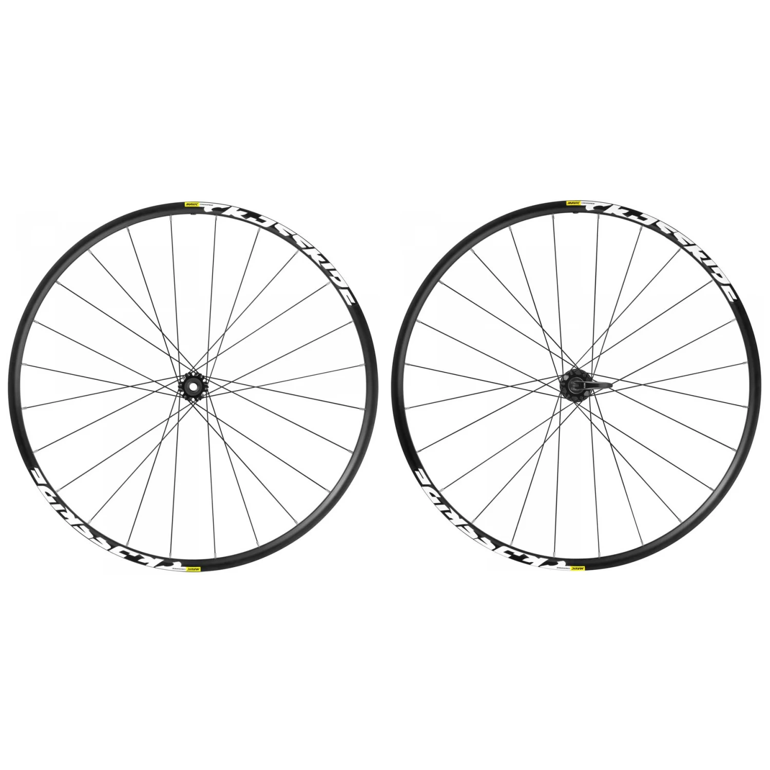 Mavic Crossride FTS-X 26 Wheelset - 26" | Aluminum | Clincher | 6-Bolt | 15x100mm/QR 135 - HG - Black 3 Mavic Crossride FTS-X 26 Wheelset - 26" | Aluminum | Clincher | 6-Bolt | 15x100mm/QR 135 - HG - Black