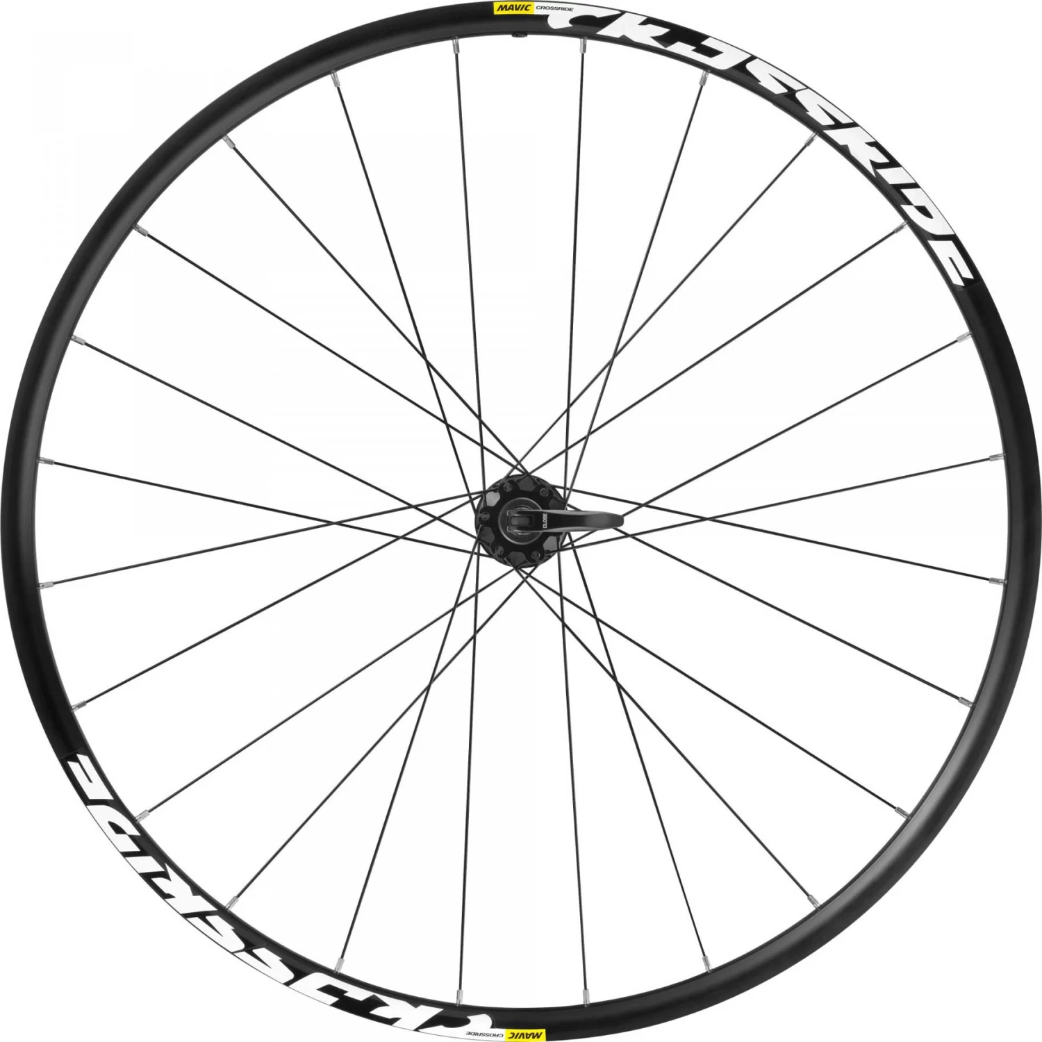 Mavic Crossride FTS-X 26 Wheelset - 26" | Aluminum | Clincher | 6-Bolt | 15x100mm/QR 135 - HG - Black 6 Mavic Crossride FTS-X 26 Wheelset - 26" | Aluminum | Clincher | 6-Bolt | 15x100mm/QR 135 - HG - Black - Image 4