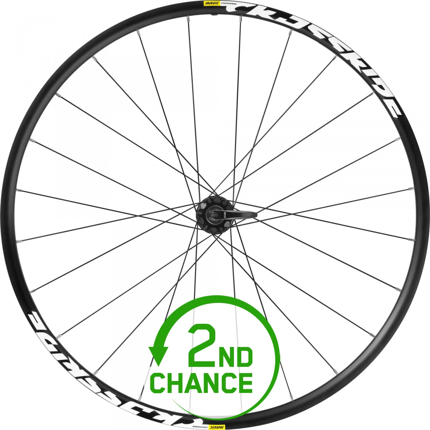 Mavic Crossride FTS-X 27.5 Rear Wheel - 27.5" | Aluminum | Clincher | 6-Bolt | QR 135 - Black - 2nd Choice 3 Mavic Crossride FTS-X 27.5 Rear Wheel - 27.5" | Aluminum | Clincher | 6-Bolt | QR 135 - Black - 2nd Choice