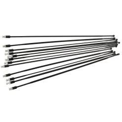 Mavic Spoke Kit For Crossmax XL / Deemax Pro 2019 Front / Rear Wheel - 29" | 293mm | 12 Pieces | Non-Drive-Side - Black