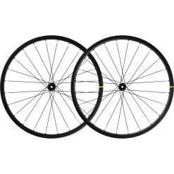 Mavic Ksyrium S Disc UST Wheelset - Centerlock - FW: 12x100mm/QR | RW; 12x142mm/QR - Shimano HG