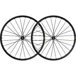 Mavic Ksyrium SL Disc UST Wheelset - Centerlock - FW: 12x100mm/QR | RW; 12x142mm/QR - Shimano HG
