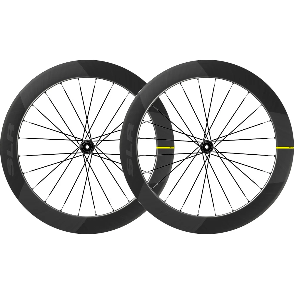 Mavic Cosmic SLR 65 Disc Carbon UST Wheelset | Centerlock | 12x100mm / 12x142mm - Shimano HG 3 Mavic Cosmic SLR 65 Disc Carbon UST Wheelset | Centerlock | 12x100mm / 12x142mm - Shimano HG