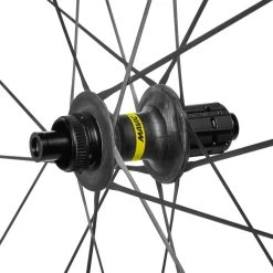 Mavic Cosmic Ultimate Carbon UST Wheelset - Centerlock - FW: 12x100mm | RW: 12x142mm - Shimano HG 11 Mavic Cosmic Ultimate Carbon UST Wheelset - Centerlock - FW: 12x100mm | RW: 12x142mm - Shimano HG -Mavic r35541 1 1071271