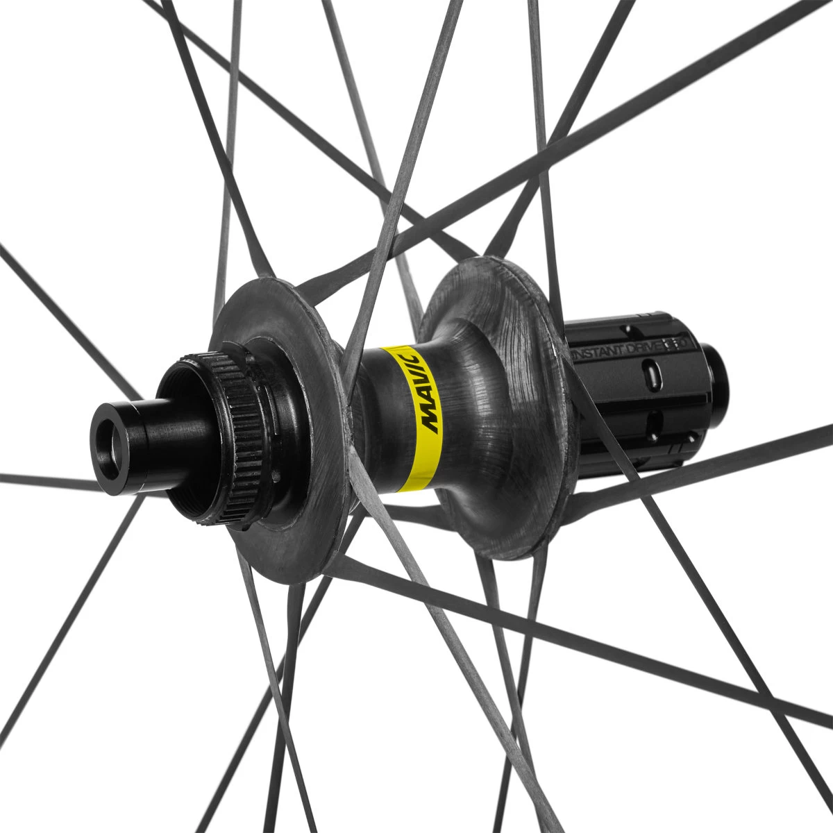 Mavic Cosmic Ultimate Carbon UST Wheelset - Centerlock - FW: 12x100mm | RW: 12x142mm - Shimano HG 7 Mavic Cosmic Ultimate Carbon UST Wheelset - Centerlock - FW: 12x100mm | RW: 12x142mm - Shimano HG - Image 5