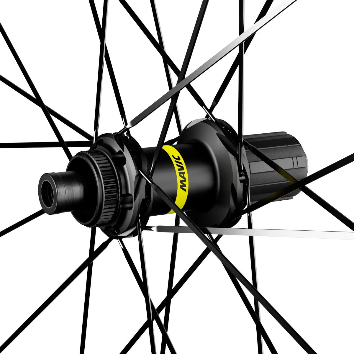 Mavic Cosmic SLR 65 Disc Carbon UST Wheelset | Centerlock | 12x100mm / 12x142mm - Shimano HG 7 Mavic Cosmic SLR 65 Disc Carbon UST Wheelset | Centerlock | 12x100mm / 12x142mm - Shimano HG - Image 5