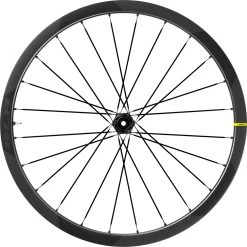 Mavic Cosmic SLR 32 Disc Carbon UST Wheelset - Centerlock - FW: 12x100mm/QR | RW: 12x142mm/QR - Shimano HG -Mavic r39781f92261 cosmic slr 32 disc 965882